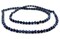The Bead Chest Round Feldspar Sodalite Beads 6mm Blue Gemstone 22 Inch Strand